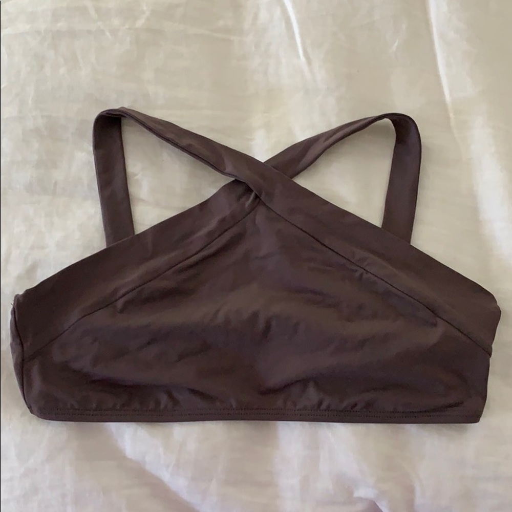 LSpace halter bikini top